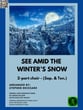 See Amid The Winter's Snow Two-Part Mixed choral sheet music cover